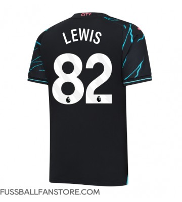 Manchester City Rico Lewis #82 Replik 3rd trikot 2023-24 Kurzarm